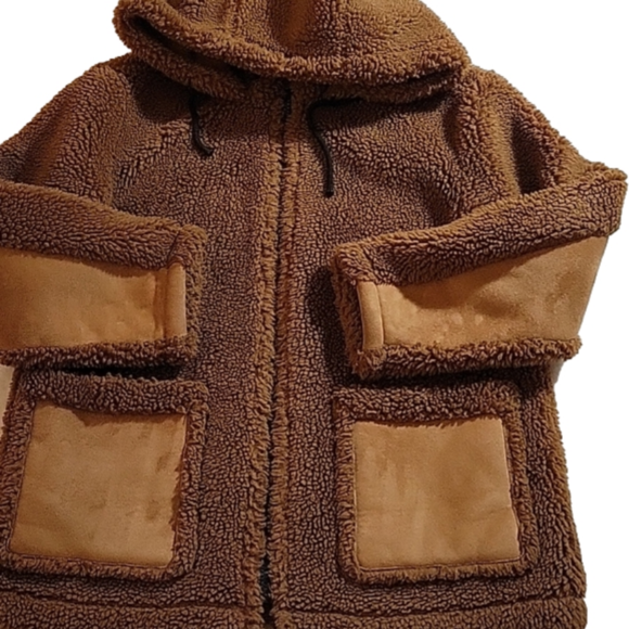 🌸 HOST PICK 🌸TOPSHOP LADIES OVERSIZED JACKET WITH HOOD - Picture 1 of 11